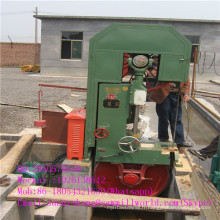 Machine à scie à ruban verticale avec chariot pour le travail du bois